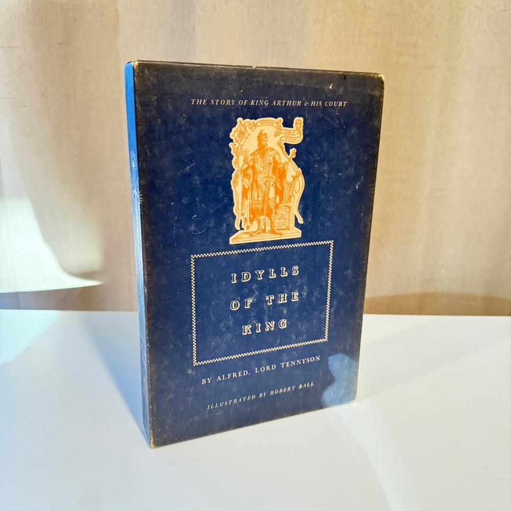 1939‎ Idylls of the King Alfred Lord Tennyson Heritage Press Robert Ball Illus